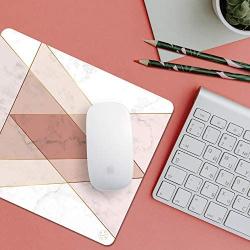 Oriday Gaming Mouse Pad Inspirational Quote Mouse Pad Motivational Quotes for Work (Triangle on Marble)