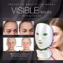 Project E Beauty Photon Skin Rejuvenation Face & Neck Mask | Wireless LED Photon Red Blue Green Therapy 7 Color Light Treatment Anti Aging Spot Removal Wrinkles Whitening Facial Skin Care Mask