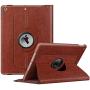 Fintie Rotating Case for New iPad 8th Gen (2020) / 7th Generation (2019) 10.2 Inch - [Built-in Pencil Holder] 360 Degree Rotating Smart Protective Stand Cover with Auto Sleep/Wake, Brown