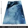 Timor Professional Gaming Mouse Pad, Custom Design Stitched Edges Waterproof Non-Slip Rubber Base Mousepad Great for Laptop, Computer & PC, 11.8x9.8inches，3mm， Black (90X40 bluelongA20)