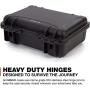 Nanuk 925-1001 Waterproof Hard Case with Foam Insert - Black