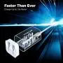 60W USB-C Wall Charger, Portable Laptop/Phone USBC Power Travel Adapter, Compatible with iPhone 12 / MacBook Pro & Air 13 inch/iPad Pro, USB PD, Charge Fast, Small, Foldable US Plug [60C]