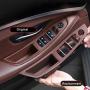 Jaronx Driver Side Door Handle for BMW 5 Series,Window Switch Armrest Panel Left Front Door Armrest Pull Handle for BMW F10/F11 520 523 525 528 530 535 (2010-2016)(Red Wine)
