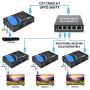 HDMI Extender Balun by Orei Upto 330 Feet 1080p Signal Over Single CAT5e/CAT6 Ethernet Cable, Deep Color, One to Many, IR Control (EX-330(Upgraded))