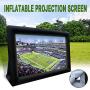 AKSPORT Mega Inflatable Movie Screen- Indoor and Outdoor Blow Up Portable Supersize Front Projection Screen(20ft)