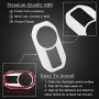 Headlight Lamp Switch Trim Cover Button Decoration Interior Accessories for 2018-2021 Jeep Wrangler JL JLU & Gladiator JT (White)