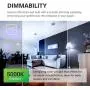 Sunco Lighting 10 Pack A19 LED Bulb, 9W=60W CFL Replacement, 5000K Daylight, 800 LM, Dimmable, Twist and Lock GU24 Pin Base, Indoor Light - UL