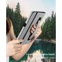 DTTO iPad Mini 4 Case, Premium Leather Folio Stand Cover Case with Multi-Angle Viewing and Auto Wake-Sleep Function, Front Pocket for Apple iPad Mini 4 - Black
