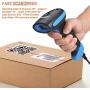 LENVII 2.4G Wireless Bar Code Scanner CW200 2D Barcode Scanner CCD Imager Handheld QR Code and Bar Code Reader,it scans 1D barcode/2D Code on PC and Phone Screen