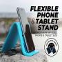 iFLEX Cell Phone Stand and Tablet Stand for Air Travel, Work and Home – Flexible Phone Holder is The Perfect iPhone Stand and Holds Any Mobile Device – Non-Slip Grip, Strong and Durable