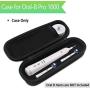 Oral B Toothbrush Hard Travel Case Carrying Bag, Fits for Oral-B Pro 1000, 2000, 3000, 3500, 1500 Electric Toothbrush, Mesh Pocket for Accessories and Soft Lining inside the Case for Protection