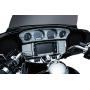 Kuryakyn 7283 Motorcycle Accessory: Switch Panel Frame Accent Trim for 2014-19 Harley-Davidson Motorcycles, Chrome