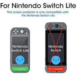 amFilm Tempered Glass Screen Protector for Nintendo Switch Lite 2019 (3-Pack)