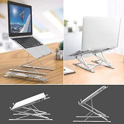 ElfAnt Laptop Stand Adjustable Portable Aluminum for 10'' - 17'' Laptop Tablet