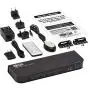 Tripp Lite 4 Port DisplayPort USB KVM Switch, Quad Port DP USB KVM Switch, 4K 60 Hz, HDR, HDCP 2.2, DP 1.4, USB 3.0 Cables, Black (B005-DPUA4)