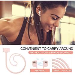 CTYBB for Airpod Case,Silicone Airpods Case Cover with Fur Ball Keychain Compatible with Apple Airpods 2/1 (Front LED Visible) Light Pink