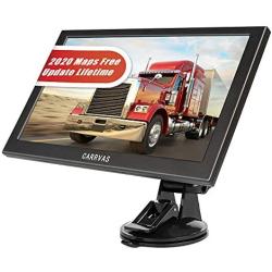 CARRVAS 9 inchs GPS Navigation for Truck & Car Truck GPS Satellite Navigation System with Truck Height Limit Prompt, Prompt Voice Guidance, Poi, Speed Camera Prompt