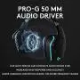 Logitech G935 Wireless DTS:X 7.1 Surround Sound LIGHTSYNC RGB PC Gaming Headset - Black, blue (Renewed)