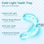 Teeth Whitening Kit with Led Light, Professional Teeth Whitener for Sensitive Teeth, Teeth Tray, Whitening Gel, Custom Tray Case, 15 Min Express Teeth Whitening System