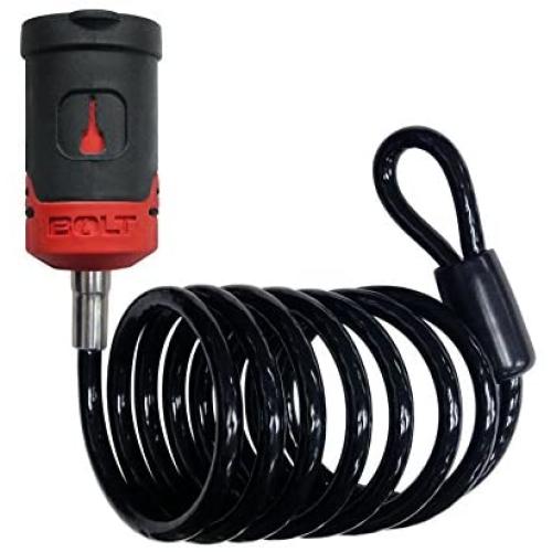 BOLT 7032295 6 Cable Lock for use with 2018 and Newer Jeep Center Cut Keys