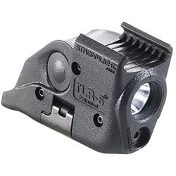 Streamlight 69293 TLR-6 Tactical Pistol Mount Flashlight 100 Lumen with Integrated Red Aiming Laser Designed Exclusively and Solely for M&P Railed Hand Guns, Black