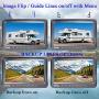 Yakry Y27 HD 1080P Wireless Backup Camera with 7 Inch DVR Monitor IPS Split Screen High-Speed Rear View Observation System for RVs,Trailers,Trucks,Fifth Wheels IR Night Vision Stable Digital Signals