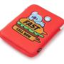 BT21 Bite Collection KOYA Character Tablet Sleeve Bag Case Cover, Compatible with 10 Inch iPad Air, iPad Pro, Galaxy Tab, Red