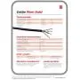 Monoprice 1000FT 24AWG Cat5e 350MHz UTP Solid, Riser Rated (CMR), Bulk Ethernet Bare Copper Cable - Black