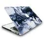 KECC Laptop Case Compatible with MacBook Pro 13'' (2021/2020/2019/2018/2017/2016) Plastic Hard Shell Cover A2338 M1 A2289 A2251 A2159 A1989 A1706 A1708 Touch Bar (Black Grey Marble)