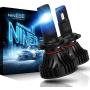 NINEO H7 LED Bulbs | CREE Chips Halogen Replacement 6500K Extremely Bright All-in-One Conversion Kit | 360 Degree Adjustable Beam Angle | Fog light