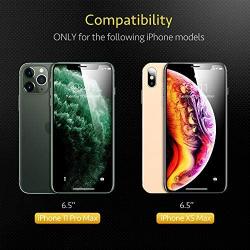 ESR Screen Protector Compatible for iPhone 11 Pro Max,iPhone XS Max [2 Pack] [Easy Installation Frame] [Case Friendly], Premium Tempered Glass Screen Protector for iPhone 6.5 Inch (2019)