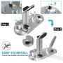 OLEBR 3 in 1 Charging Stand Compatible with iWatch Series 6/SE/5/4/3/2/1, AirPods Pro and iPhone Series 12/11 Series/Xs/X Max/XR/X/8/ 8P/7/7P/6S/6S Plus(Original Charger & Cables Required) Silver
