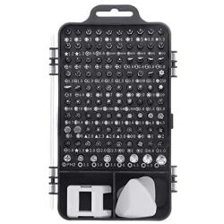 Portable Screwdriver Set, 110 in 1 Screwdriver Multi-Function Precision Screwdriver Set, Used for Electronic Products and Computers Hand Operated Tools (Color : Black)