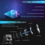 Rear View Camera, 12V Backup Camera 4 LED Night Vision Waterproof 150° View Angle, HD Reversing Camera with Parking Guidelines Mirror Image, Universal for 12V Car/Minitruck/RV/SUV/Minivan/Camper