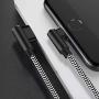 90 Degree iPhone Charger 10ft Lightning Cable Right Angle iPhone Cable 3 Pack Quick&Fast Charging Nylon Braided Charger Cord Compatible with iPhone 12 11 Xs MAX XR X 8 7 6s Plus