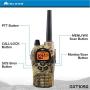 Midland 50 Channel GMRS Two-Way Radio - Long Range Walkie Talkie (Mossy Oak Camo, 2-Pack)