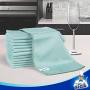 MR.SIGA Ultra Fine Microfiber Cloths for Glass, Pack of 12, 35 x 40cm 13.7'' x 15.7''
