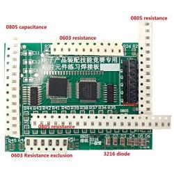 Gikfun DIY SMD/SMT Components Practice Board Soldering Skill Training Kit AE1173