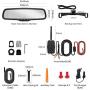 AUTO-VOX T1400 Upgrade Wireless Backup Camera Kit, Easy Installation with No Wiring, No Interference, OEM Look with IP 68 Waterproof Super Night Vision Rear View Camera