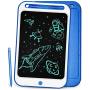 Richgv LCD Writing Tablet, 10 Inch Digital Electronic Graphics Tablet Ewriter with Memory Lock Mini Board Handwriting Pad Suitable for Kids and Adults for Home, School,Office Update (Dark Blue-)