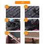ATPWONZ 9 in 1 Anti Static Brushes Portable Nylon Cleaning Brushes Keyboard Brush Kit for Car Phone