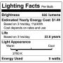 EcoSmart 65W / 65 Watt Replacement (10.5W) LED BR30 Dimmable Soft White (2700K) Medium Base (E26) Energy Star Rated Reflector Lamp for Recessed Can Lights, 6 Pack