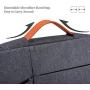11 12.9 Inch Waterproof Laptop Case Sleeve Briefcase with Handle Handbag for Acer R11 11.6 Chromebook, Dell XPS 13, HP Envy X360 11.6, Samsung Chromebook 3, Lenovo Asus HP Chromebook Carrying Bag,Gray