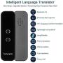 Language Translator Device, Two-Way Translator Device, Intelligent Language Translator Device, Electronic Voice Bluetooth Support 86 Language Translation, for Learning Travel Business