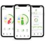 Upright GO 2 NEW Posture Trainer and Corrector for Back Strapless, Discreet and Easy to Use Complete with App and Training Plan Back Health Benefits and Confidence Builder