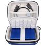 Lacdo Hard Drive Carrying Case for Western Digital WD My Passport Ultra WD Elements SE WD P10 Game Drive Portable External Hard Drive 1TB 2TB 3TB 4TB 5TB USB 3.0 2.5 inch HDD Travel Storage Bag, Blue