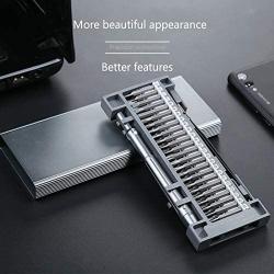 Precision Screwdriver Sets 50 in 1 tool kit Magnetic Electronics Repair tool kit with Alluminum Box, for iPhone, iPad, Android, Watch, MacBook, PC, Laptop, PlayStation, Apple Watch, Switch, Xbox