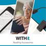 WITHit Disney Frozen 2 Clip On Book Light – Elsa & Anna 3D – LED Reading Light with Clip for Books/eBooks, Dimmable, Reduced Glare, Portable & Lightweight Bookmark Light for Kids, Batteries Included