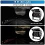 Heavy Duty Backup Camera for Trucks - 4 pin Vehicle Backup Camera - Weatherproof Rearview Camera with CMOS Sensor - Night Vision Cam for Trailer, Bus, Van with 33-ft Cable