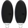 KeylessOption Keyless Entry Remote Car Smart Key Fob for Nissan Altima Maxima KR5S180144014 (Pack of 2)